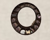 Book Nook - round brown