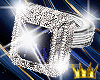 Blue Diamond Eng Ring