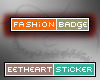 [E] Fashion Badge