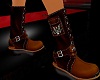 Leather bibi shoes