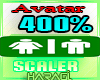400 % Avatar Resize