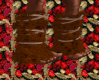 [JD]Brown Fur Boots (F)