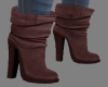 DMT Brown Slouch Boots