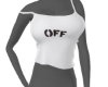 WRLD~ OFFWHITE Tank F