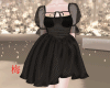 梅 angel black dress