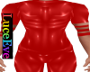 Red Bagu PVC Bodysuit