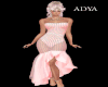 *A* SHEER PINK DIAM GOWN