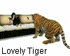 Animated Tiger On Sofa