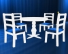 B.F White Table Set