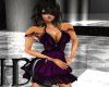 HBC Plum Cocktail Dress