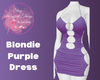 Blondie Purple Dress