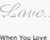 Love is sticker