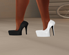 [JR] B&W Pearl Heels