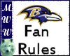 Ravens Fan Rules
