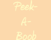 Peek-A-Boob Funky