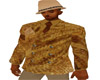 RT Gold Tweed Suit Coat