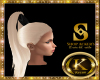 blonde horse tail