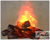 |K  Burning Logs
