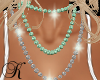 Mint&Diamond Necklace
