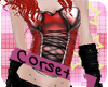 Psy- Corset- Red.