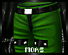 ~Green Straped Pants~