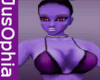 purple skin