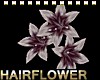 3 Silk Hair Lilies - R