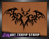 Tribal Bat Tramp Stamp