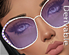 -V- Violet sunglasses