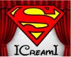 C: Superman Logo Rug
