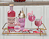 Pink GinTonic Cocktails