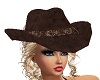 (k) brown suede cowboy