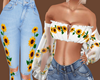 Blouse Sunflower