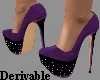 💖Sparkle Purple Shoes
