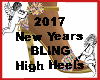 2017 Bling High Heels