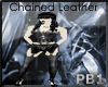 {PB}PVC Chained Leather