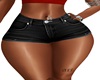 D* Bambi Blk Jean shorts