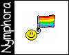 {N} Rainbow Pride Flag
