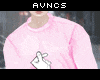 Pink Oversized Sweater