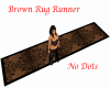 Brown Rug Runner