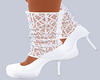 Monaco White Lace Shoes