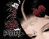 bleeding heart hairpin