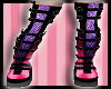Pink/Purple Glitter Boot