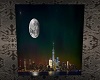 wall hanging City Moon