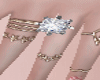 anel diamante puro