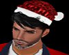 Santa's Hat & Black Hair