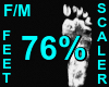 76% Feet Scaler F/M
