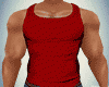 Muscled Tank Red
