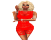 Red Lace Dress