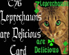 T76~Leprechaun/Cat Card